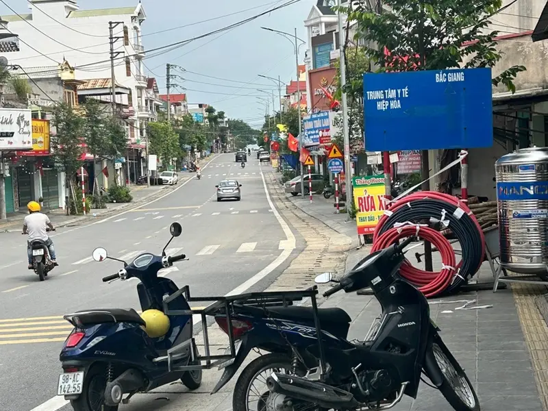 Bán nhà mặt phố Thị trấn Thắng, Hiệp Hòa, Bắc Giang diện tích 418m2 giá 7.35 tỷ... Bán nhà mặt phố tại Hiệp Hòa, Bắc Ninh 01