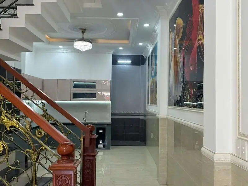 Bán nhà 4 tầng 100m2 mới xây giáp Tân Phú... Bán nhà riêng tại Bình Tân, Hồ Chí Minh 01