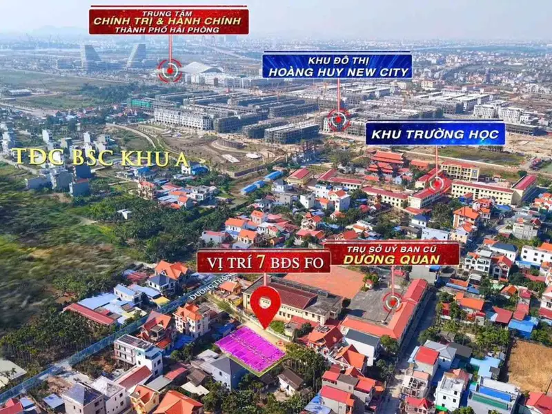Lô đất hướng Tây Bắc tại phường Thủy Nguyên, Hải Phòng... Bán đất tại Thủy Nguyên, Hải Phòng 01