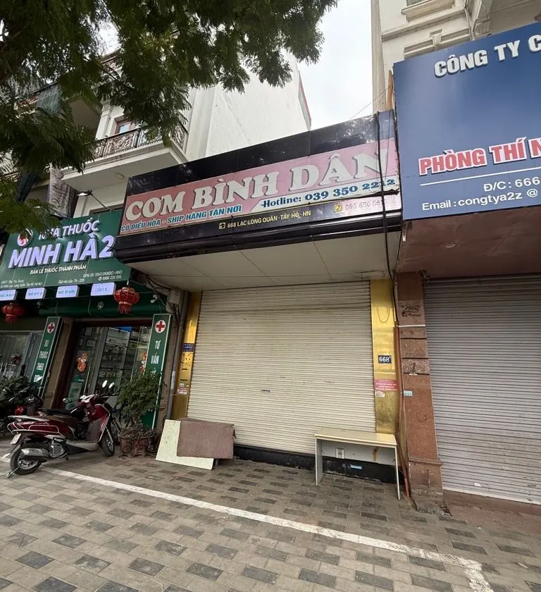 Bán mặt phố Lạc Long Quân, gần Lotte, mặt tiền rộng, vị trí kinh doanh đắc địa... Bán partner tại Tây Hồ, Hà Nội 01