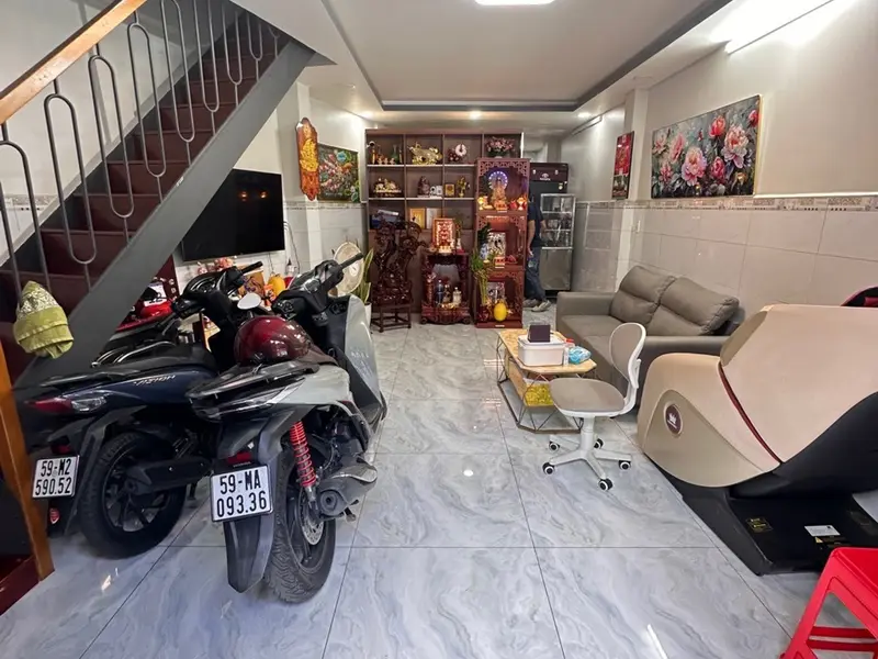HẺM 6M KINH DOANH CÁCH 1 CĂN RA MẶT TIỀN - NGAY LẠC LONG QUÂN, CHỢ BÌNH THỚi... Bán nhà riêng tại Minh Phụng, Hồ Chí Minh 01
