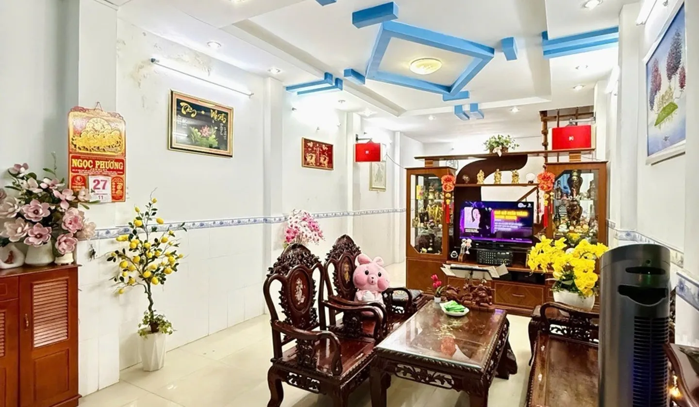 🔴 BÁN NHÀ NI SƯ HUỲNH LIÊN – TÂN BÌNH | HẺM RỘNG THOÁNG | 64M² | GIÁ 6,9 TỶ... Bán nhà riêng tại Bảy Hiền, Hồ Chí Minh 01