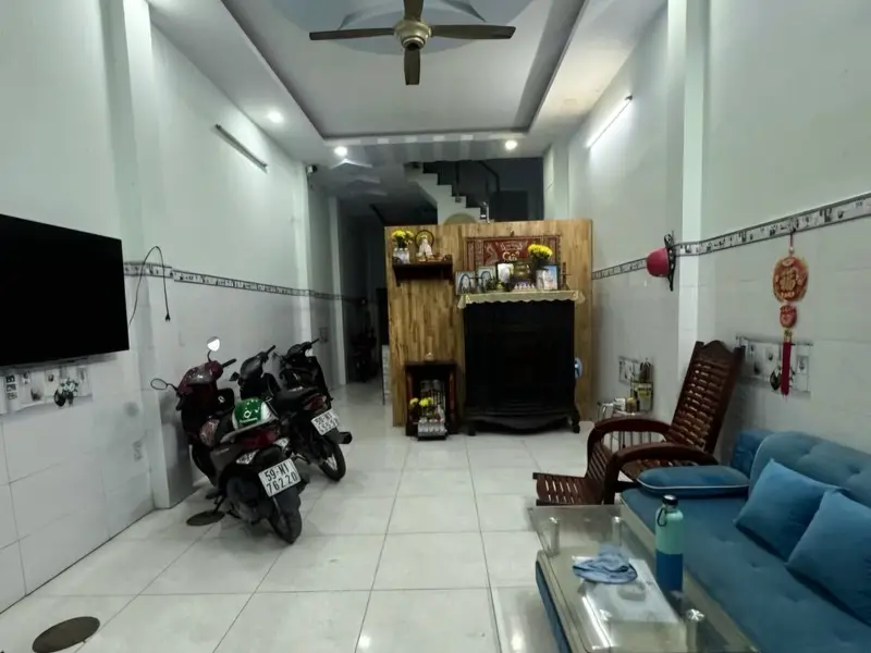 Bán nhà riêng 4 tầng - Tỉnh lộ 10 - Bình Tân - DT: 72m² - 4 Phòng ngủ - Hẻm xe hơi... Bán nhà riêng tại Tân Tạo, Hồ Chí Minh 01