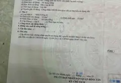 BÁN NHÀ MỘT SET TRẦN THANH MẠI, dien tích gần 40met vuông,1 PN,1WC, phòng khách,shr công chứng ngay... Bán nhà riêng tại Tân Tạo, Hồ Chí Minh 09