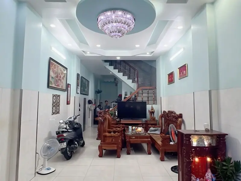 Gò Xoài Bình Tân, kẹt tiền bán gấp nhà 4 tầng xây ở kiên cố, gần nhà thờ Bình Thuận... Bán nhà riêng tại Bình Hưng Hòa, Hồ Chí Minh 01