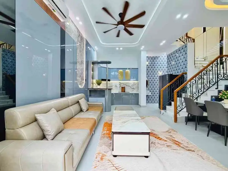 Nhà mới 4 tầng hiện đại tại An Hội Tây, sẵn ô tô vào nhà NHÀ MỚI - THƠM MÙI SƠN... Bán nhà riêng tại An Hội Tây, Hồ Chí Minh 01