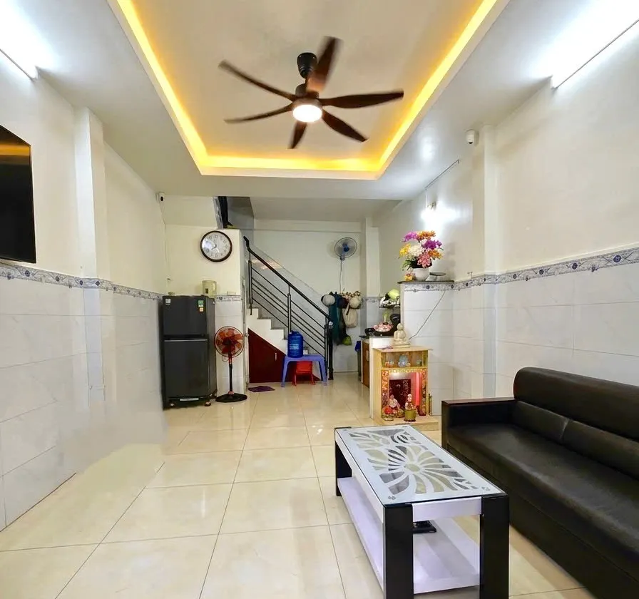 Nhỉnh 3 tỷ nhỏ nhà mới xây sát BX Miền Tây,DT (28M²)hẻm ô tô,vào ở ngay(KK2309).... Bán nhà riêng tại An Lạc, Hồ Chí Minh 01