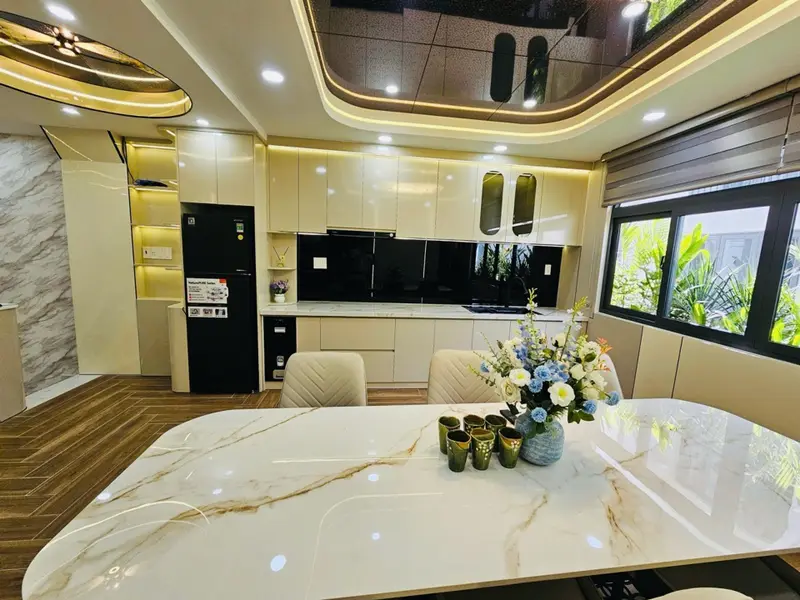 BÁN NHÀ MỚI ĐẸP – 5 TẦNG FULL NỘI THẤT CAO CẤP – HẺM XE HƠI PHẠM VĂN CHIÊU, GÒ VẤP - 4.7x10 47m2... Bán nhà riêng tại An Hội Đông, Hồ Chí Minh 01