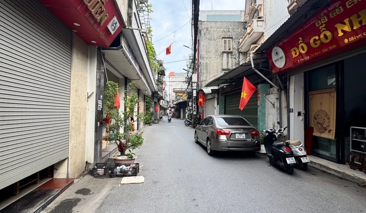 Nhà mặt phố Phú Đàm - Tâm điểm kinh doanh đồ gỗ mỹ nghệ... Bán nhà mặt phố tại Phù Khê, Bắc Ninh 01
