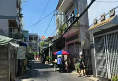 Nhà 4 phòng ngủ 4 tầng gần Big C Tân Phú cho thuê 12 triệu/tháng... Bán nhà riêng tại Phú Thạnh, Hồ Chí Minh 10