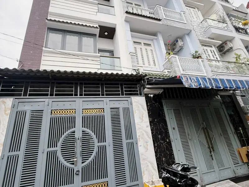Nhà 4 Tầng Vuông Vức Gần Chợ Lê Văn Quới Bình Tân ngay khu VIP CAO TẦNG - CHỈ 6TY... Bán nhà riêng tại Bình Hưng Hòa, Hồ Chí Minh 01
