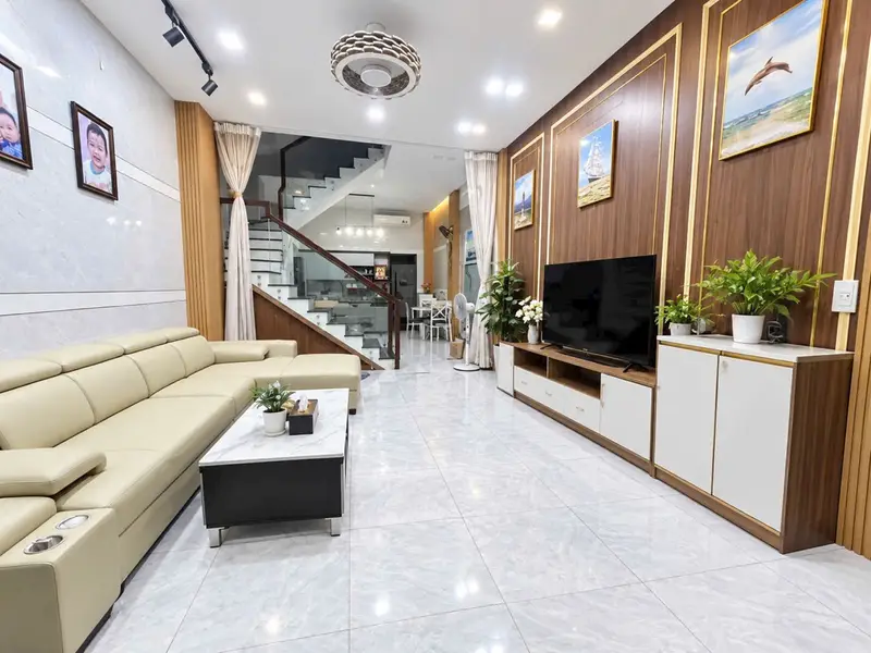 Huỳnh Tấn Phát - 5 Tỷ 6 - Đường 6m - Nhà 4 Tầng 51m² - Ngang 4,5m - 4PN... Bán nhà riêng tại Nhà Bè, Hồ Chí Minh 01