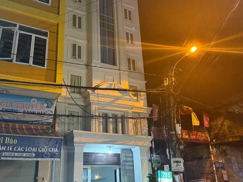 Nhà lô góc mặt phố Thiên Lôi với 5 tầng và 18 phòng cho thuê... Bán nhà mặt phố tại An Biên, Hải Phòng 01