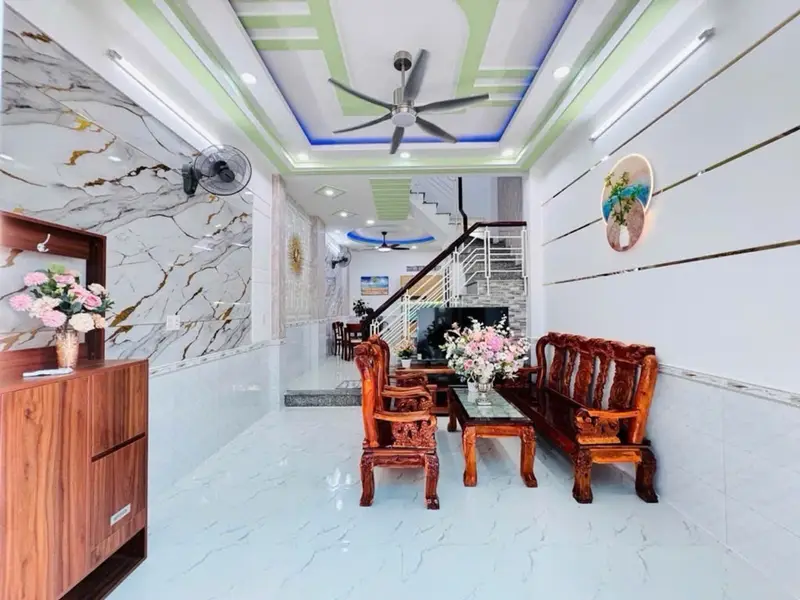 Nhà đẹp 2 tầng giá hợp lý, hẻm an ninh tại An Hội Tây... Bán nhà riêng tại An Hội Tây, Hồ Chí Minh 01