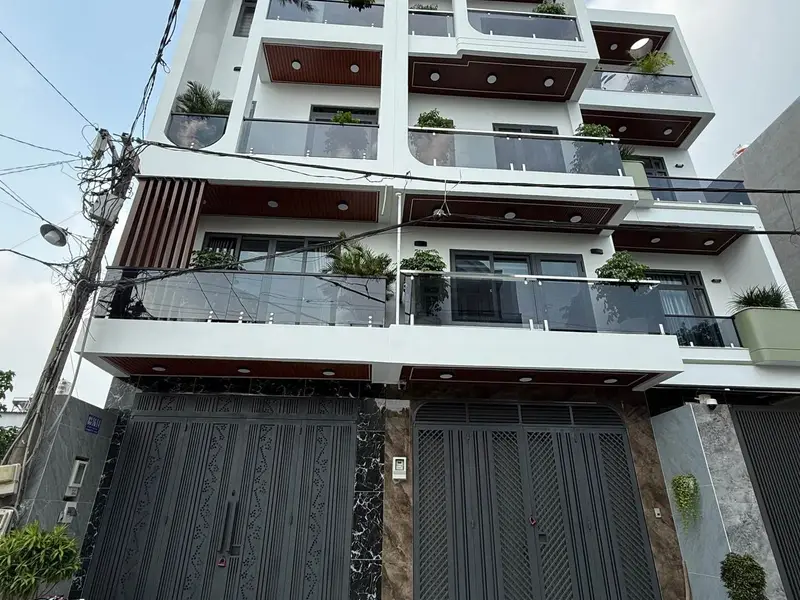 QUẬN 12 – ĐƯỜNG 6M – 5 TẦNG THANG MÁY – 4PN 6WC – 79,6M² – SỔ VUÔNG – 8,6 TỶ... Bán nhà riêng tại Trung Mỹ Tây, Hồ Chí Minh 01