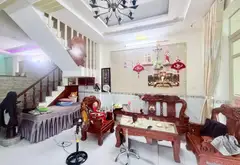 🍍🆘CHỦ GIẢM GẦN 500TR 💰GIÁ MỚI 5TỶ 400TR (TL)🏡NHÀ 100M2_NGANG LỚN 5.3M_20M RA HUỲNH THỊ HAI QUẬN... Bán nhà riêng tại Trung Mỹ Tây, Hồ Chí Minh 03