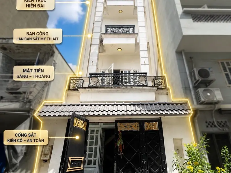 Nhà 4 Tầng 2 Mặt Tiền Hẻm Xe Hơi Bình Long, Tiện Nghi Đỉnh... Bán nhà riêng tại Bình Hưng Hòa, Hồ Chí Minh 01