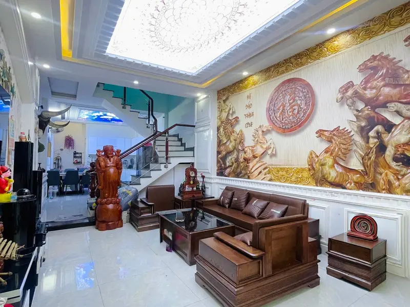 Bán nhà mặt phố Thạnh Lộc 57, 66m2, 3 tầng, mặt tiền 4m, pháp lý rõ ràng.... Bán nhà mặt phố tại An Phú Đông, Hồ Chí Minh 01