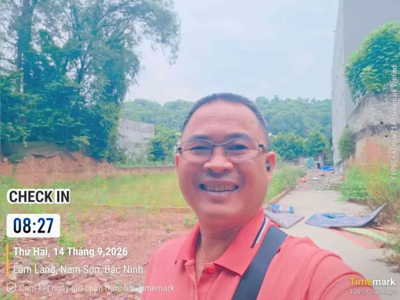 Bán đất thổ cư xã Vân Dương, diện tích 55.1m², mặt tiền 4.6m, đường ô tô tránh rộng 13m... Bán đất tại Nam Sơn, Bắc Ninh 01