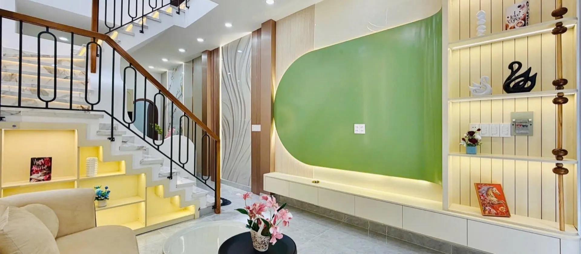 Nhà 2 tầng tại Quận Gò Vấp với thiết kế nở hậu, tiện ích vượt trội... Bán nhà riêng tại Thông Tây Hội, Hồ Chí Minh 01