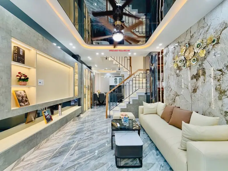 🏠 NGAY CO.OPMART QUANG TRUNG - P11 GÒ VẤP–37M2–4 TẦNG BTCT – 4P–HẺM BA GÁC THÔNG , sát chợ xóm th... Bán nhà riêng tại Thông Tây Hội, Hồ Chí Minh 01