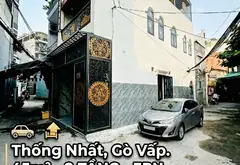 CÓ PHÒNG NGỦ TRỆT - 2 MẶT HXH - THỐNG NHẤT P11 GV - 45M² 2 TẦNG, NHỈNH 5 TỶ... Bán nhà riêng tại An Hội Đông, Hồ Chí Minh 01