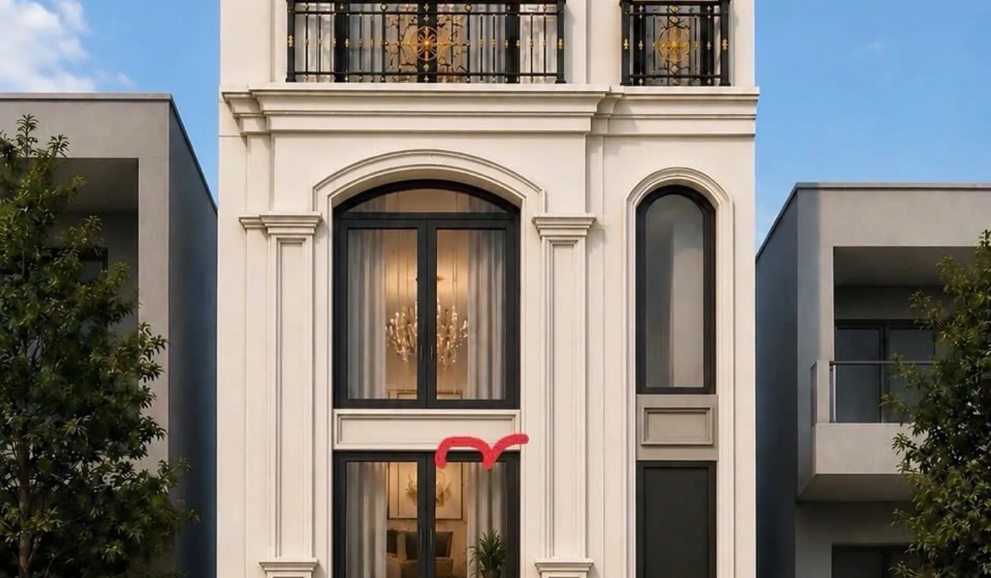 Nhà 4 tầng hiện đại mặt ngõ chợ Con, phù hợp kinh doanh và sinh hoạt tiện nghi... Bán nhà riêng tại Lê Chân, Hải Phòng 01