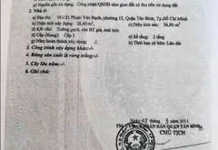 Bán nhà riêng 2 tầng 2 phòng ngủ tại Phường Tân Sơn, Hồ Chí Minh, giá 4.2 tỷ VNĐ... Bán nhà riêng tại Tân Sơn, Hồ Chí Minh 03
