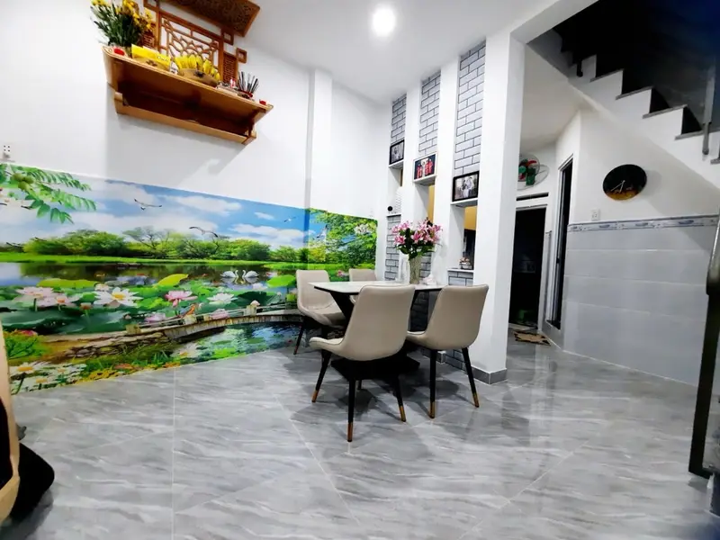 Nhà siêu xinh 2 tầng đầy đủ nội thất ngay Quận 4... Bán nhà riêng tại Xóm Chiếu, Hồ Chí Minh 01