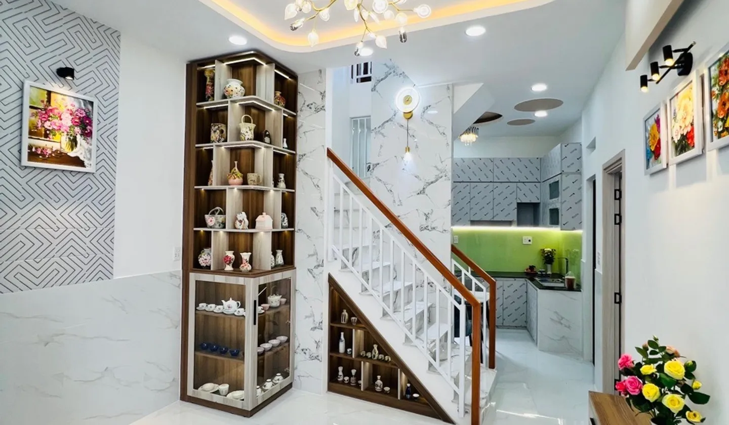 Bán nhà riêng 2 tầng thiết kế hiện đại tại Bình Đông Dt 37 m2 giá 4.75 tỷ... Bán nhà riêng tại Phú Định, Hồ Chí Minh 01