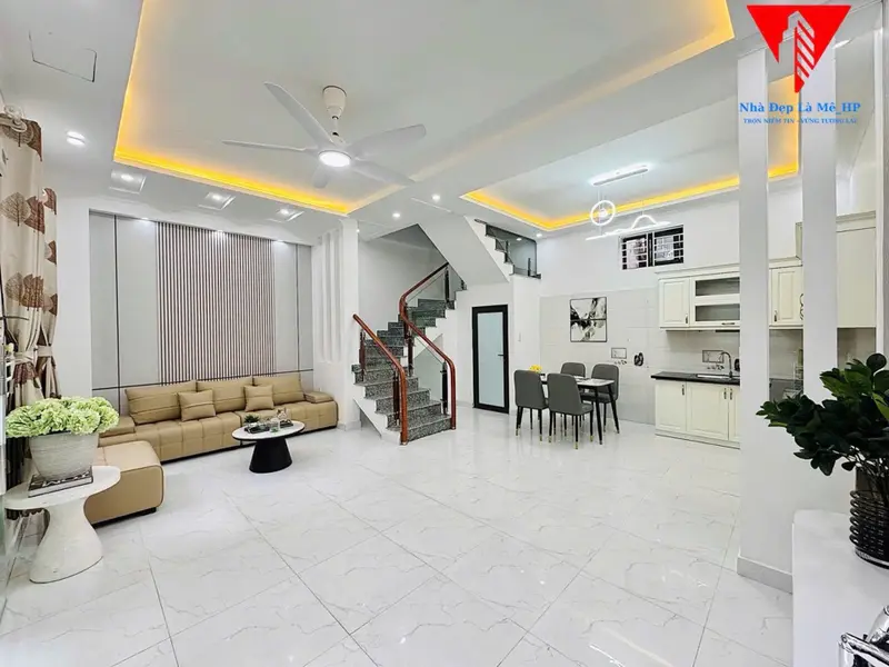 Nhà 4 Tầng Trung Tâm Chợ Cột Đèn – Ngõ Rộng Ô Tô Gần Bên, Full Nội Thất Đẹp Lung Linh... Bán nhà riêng tại Lê Chân, Hải Phòng 01