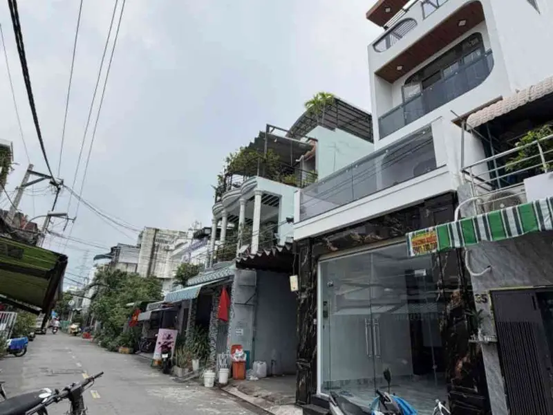 Bán nhà mặt phố Lê Công Phép, quận Tân Phú, 4 tầng, mặt tiền 4.5m kinh doanh thuận tiện... Bán nhà mặt phố tại An Lạc, Hồ Chí Minh 01