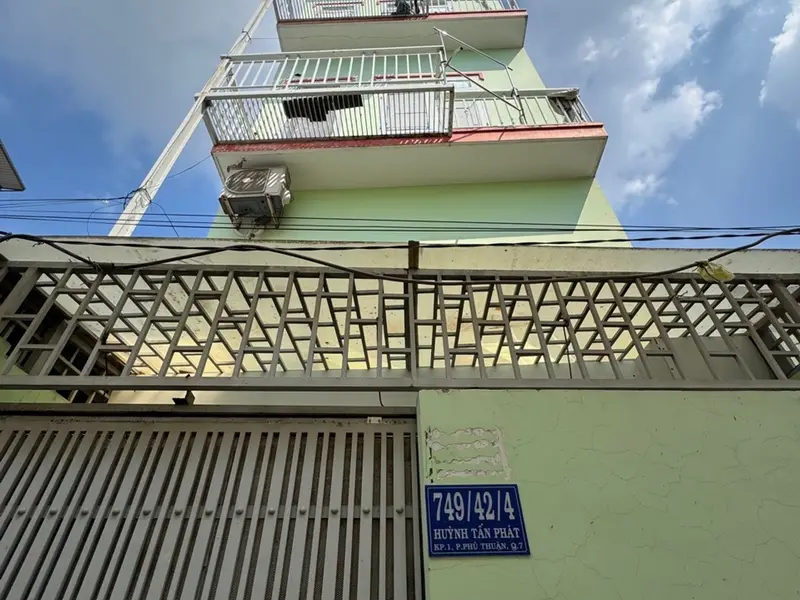Nhà 4 Tầng Thu Nhập 20 Triệu/Tháng Tại Quận 7... Bán nhà riêng tại Phú Thuận, Hồ Chí Minh 01
