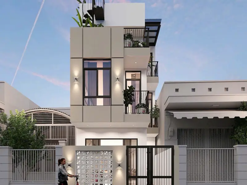 Nhà riêng 3 tầng kiên cố gần đại học Văn Lang, diện tích 62m²... Bán nhà riêng tại An Nhơn, Hồ Chí Minh 01