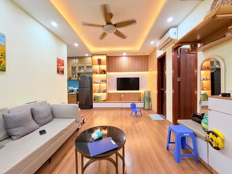 🎯4.4 TỶ: CĂN HỘ ❤️ SỔ ĐỎ 75M2, 3 NGỦ CHUNG CƯ NGUYỄN XIỂN, TẦNG ĐẸP <10, FULL NỘI THẤT.... Bán căn hộ chung cư tại Định Công, Hà Nội 01