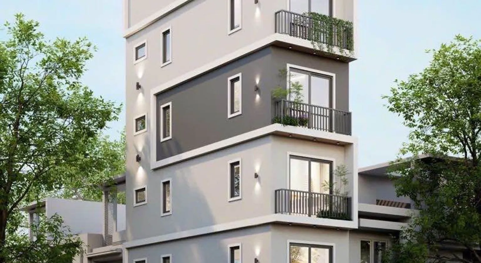 Bán nhà mặt phố lô góc 6 tầng, ô tô tránh, gần KĐT An Khánh... Bán nhà mặt phố tại An Khánh, Hà Nội 01
