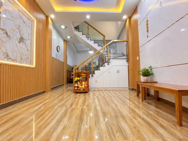 🏡 BÁN NHÀ 4 TẦNG – 44m2 - HẺM XE HƠI THÔNG – P. TRUNG MỸ TÂY- Q12... Bán nhà riêng tại Trung Mỹ Tây, Hồ Chí Minh 01
