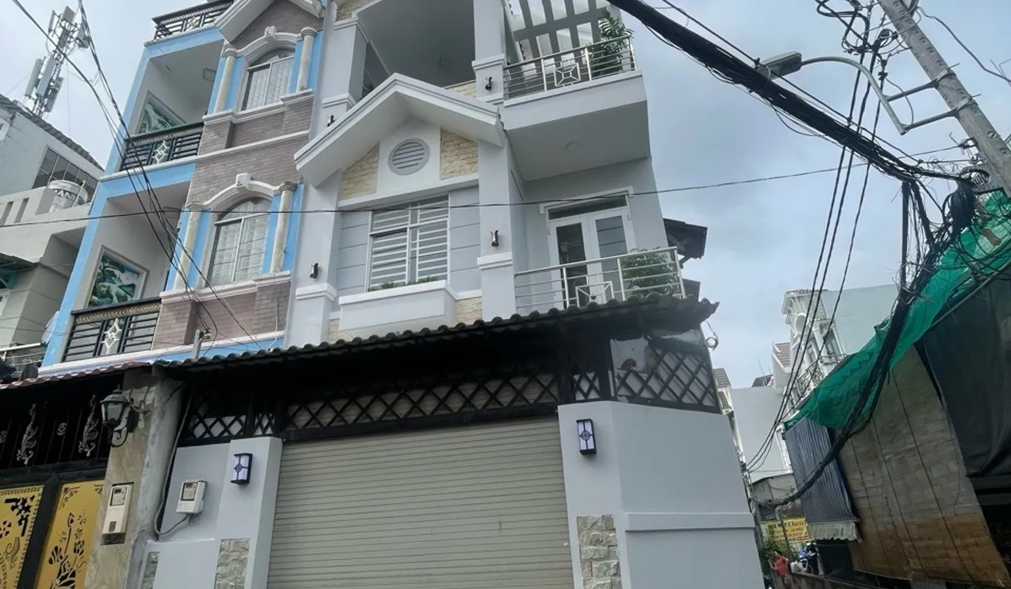 Bán nhà lô góc 3 tầng khu Huỳnh Tấn Phát, Nhà Bè, diện tích 65m2, 4 phòng ngủ... Bán nhà riêng tại Nhà Bè, Hồ Chí Minh 01