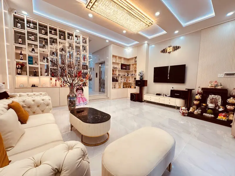 VIP NGAY CÔNG VIÊN LÀNG HOA- BIỆT PHỦ MỚI XÂY- XE TẢI CHẠY VI VU 🌹🌹🌹... Bán nhà riêng tại Thông Tây Hội, Hồ Chí Minh 01