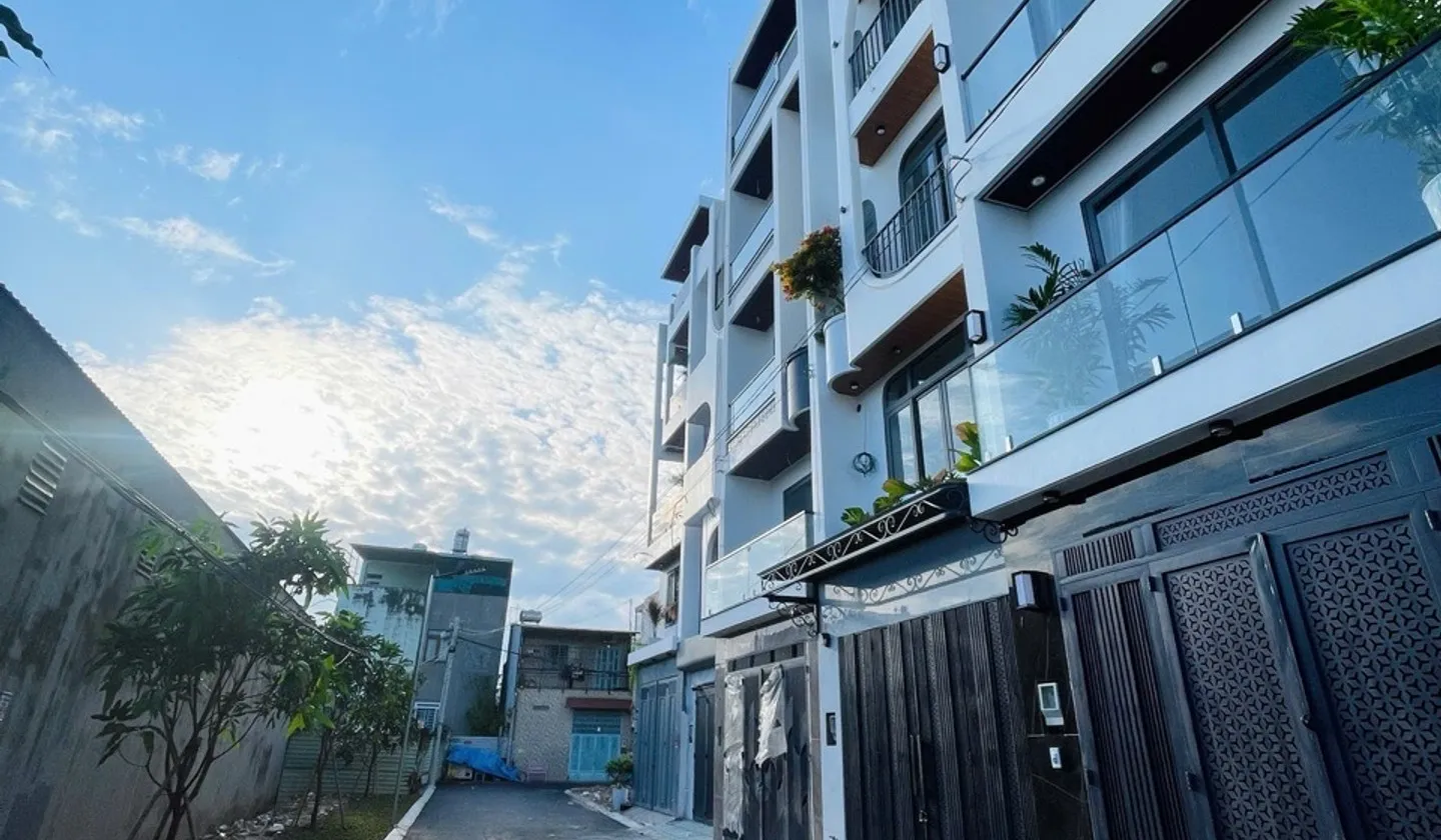 Nhà 4 tầng mới xây khu Thạnh Xuân, 4 phòng ngủ, giá 6.42 tỷ... Bán nhà riêng tại Thới An, Hồ Chí Minh 01