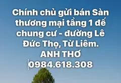 Sàn thương mại Lê Đức Thọ 125m² – vị trí đẹp, đang cho thuê ổn định... Bán nhà mặt phố tại Từ Liêm, Hà Nội 01