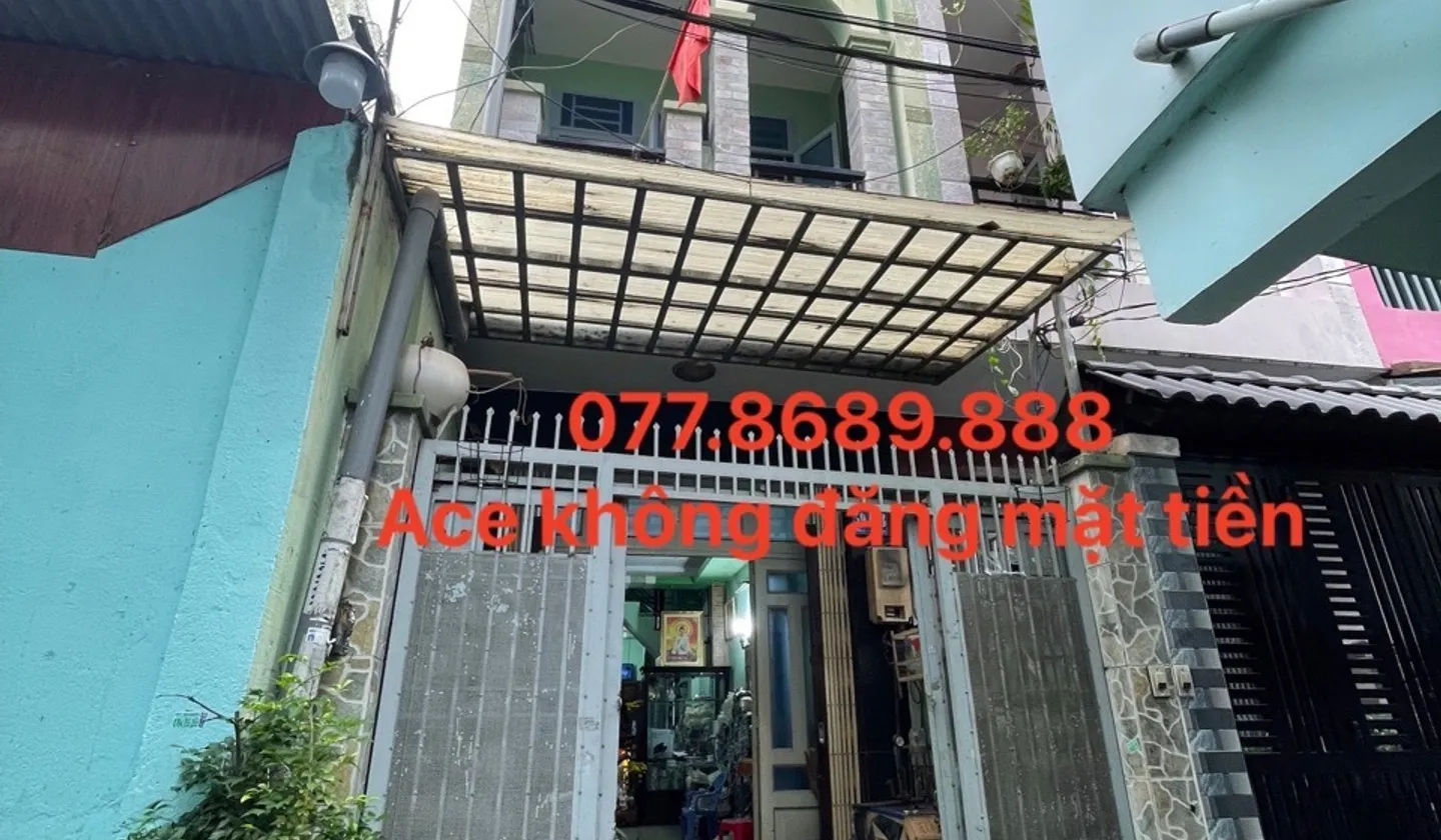 Bán nhà riêng 4 tầng 54m2 khu vực Hồng Lạc, gần Quận 10, lợi nhuận cho thuê ổn định... Bán nhà riêng tại Bảy Hiền, Hồ Chí Minh 01