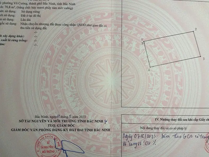 Bán đất võ cường bắc ninh... Bán đất tại Võ Cường, Bắc Ninh 01