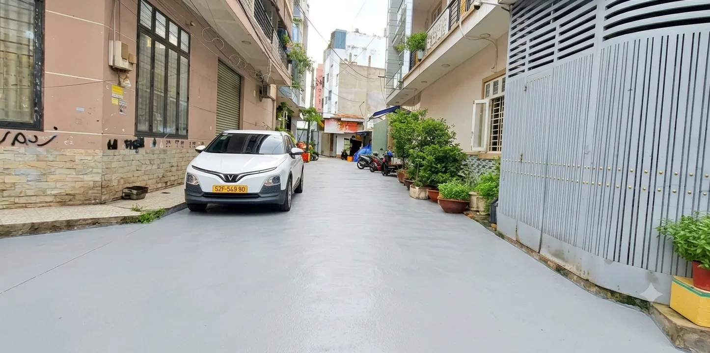 Nhà 4 tầng 53m2 hẻm rộng tại Bình Tân giá 7.4 tỷ... Bán nhà riêng tại Bình Trị Đông, Hồ Chí Minh 01