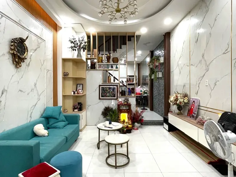 NHÀ ĐẸP 4 TẦNG - ĐƯỜNG Ô TÔ TRÁNH NHAU - THẠNH XUÂN 25 -P. THỚI AN -NHỈNH 5 TỶ... Bán nhà riêng tại Thới An, Hồ Chí Minh 01