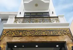 Bán nhà 4 tầng mới xây gần Xóm Chiếu, 5 phòng ngủ, có thang máy... Bán nhà riêng tại Xóm Chiếu, Hồ Chí Minh 01