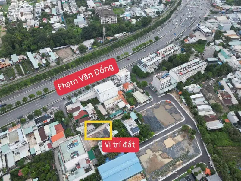 ❤️ LÔ GÓC 2 MẶT TIỀN – CÁCH PHẠM VĂN ĐỒNG CHỈ 20M ❤ 78m², ngang rộng 5,95m – giá chỉ 6,9 Tỷ... Bán đất tại Thủ Đức, Hồ Chí Minh 01