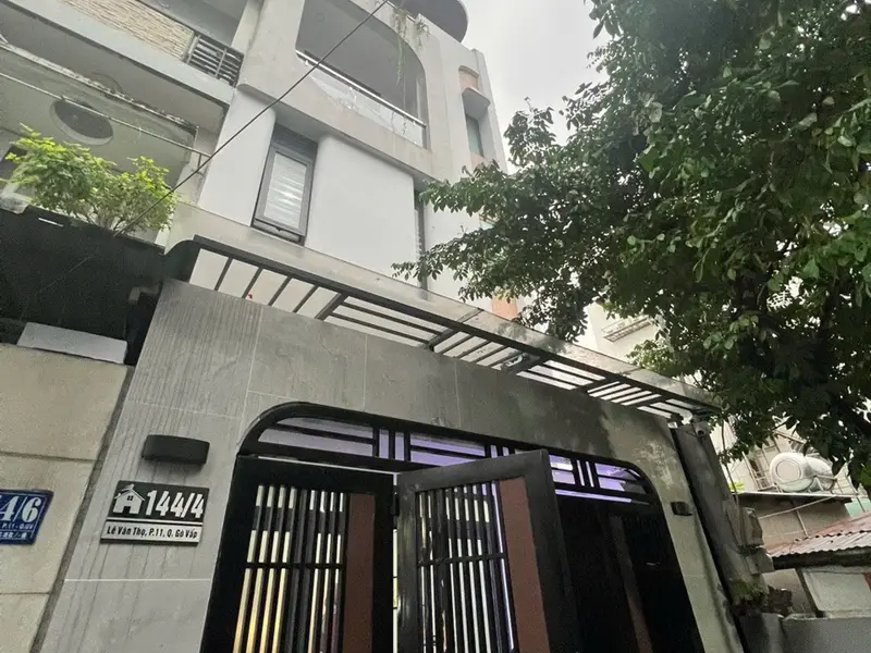 Nhà đẹp Lê Văn Thọ, 4 tầng rộng rãi, sẵn sàng về ở... Bán nhà riêng tại Thông Tây Hội, Hồ Chí Minh 01