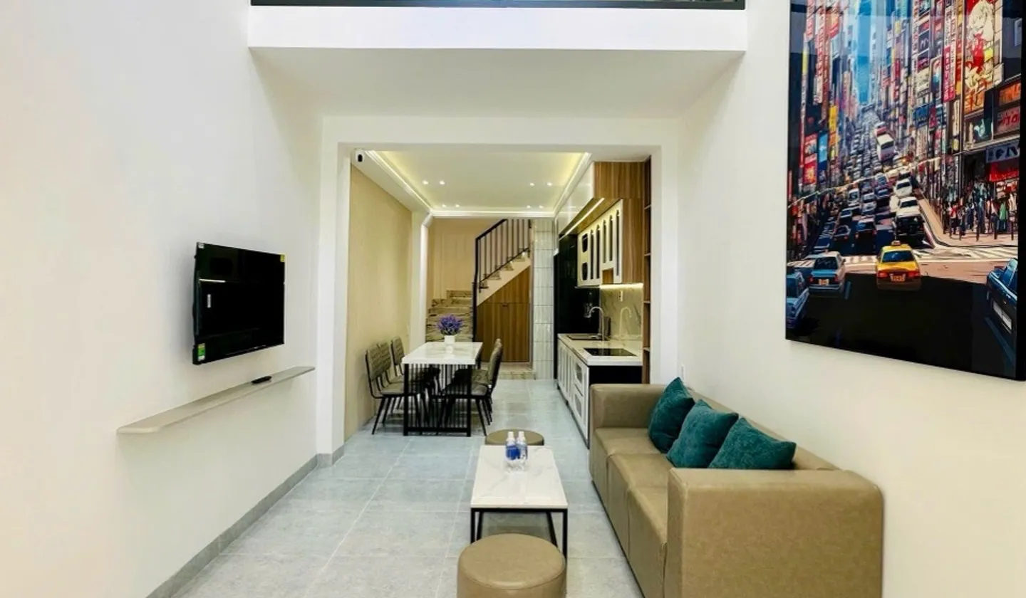 Nhà 4 tầng mới đẹp tại phường An Hội Đông, Gò Vấp với nội thất hiện đại... Bán nhà riêng tại An Hội Đông, Hồ Chí Minh 01
