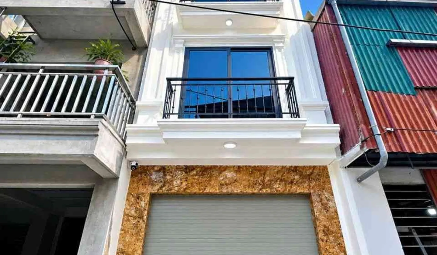 Nhà riêng 4 tầng tại Đức Thượng, Hoài Đức - Đầy đủ nội thất, gara ô tô trong nhà... Bán nhà riêng tại Hoài Đức, Hà Nội 01